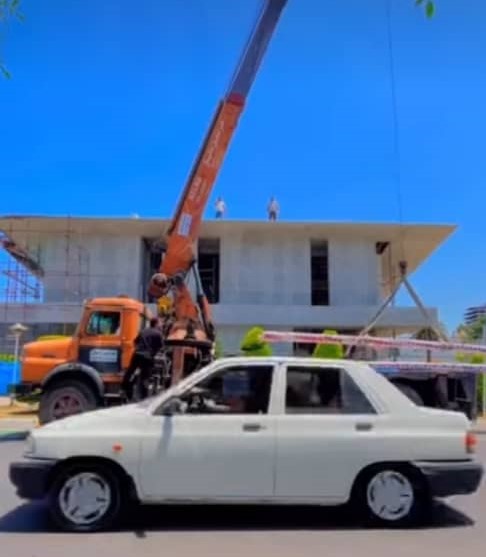 ایمنی و سرعت با جرثقیل دانیال در محمودآباد