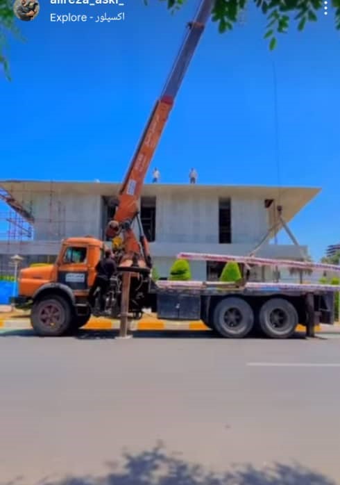 خدمات متنوع جرثقیل دانیال در محمودآباد